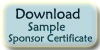 Download Sample Sponsor Certificate